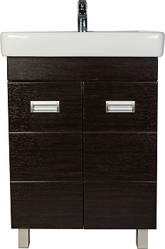 Тумба с раковиной 1 Orange Таис 60 напольная, венге/махагон