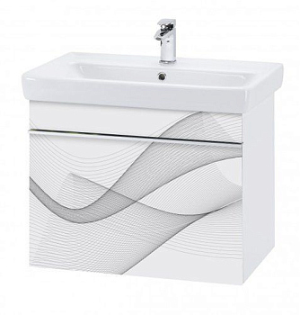 Тумба под раковину Dreja Vision 21576 волна