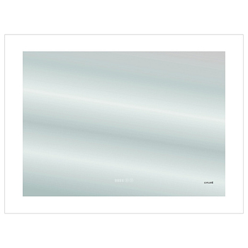 Зеркало Cersanit LED DESIGN PRO 060 80 часы с подсветкой прямоугольное