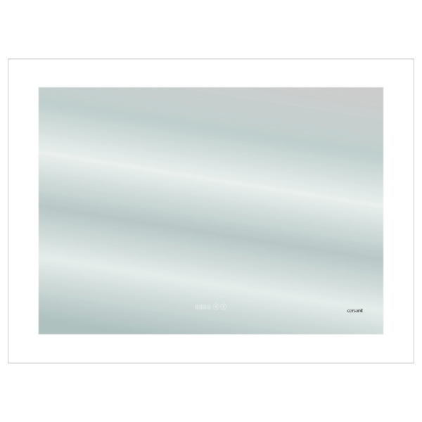 Зеркало Cersanit LED DESIGN PRO 060 80 часы с подсветкой прямоугольное