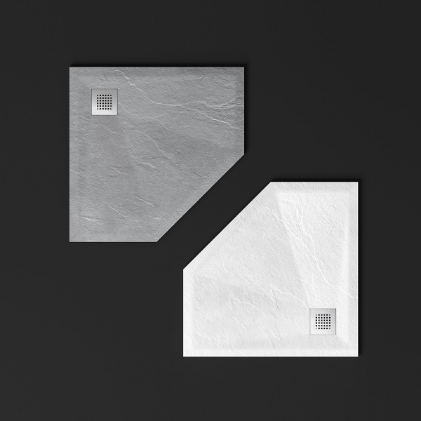 Поддон для душа Vincea из искусственного камня VST-4SP9090W, 900*900*25, белый матовый