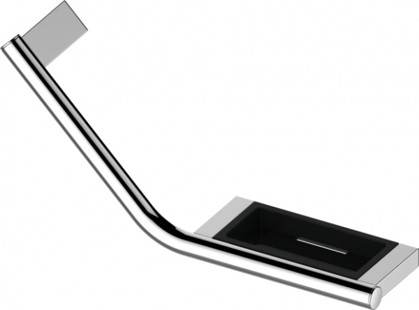 Поручень Keuco Plan 14909 L хром, тёмно-серый