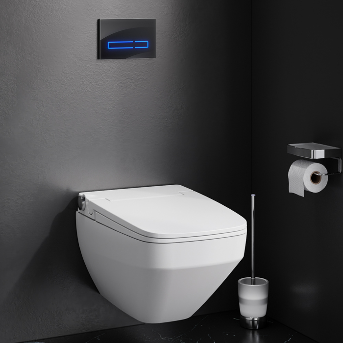 Унитаз подвесной AM.PM Inspire V2.0 CCC50A1700SC безободковый с биде