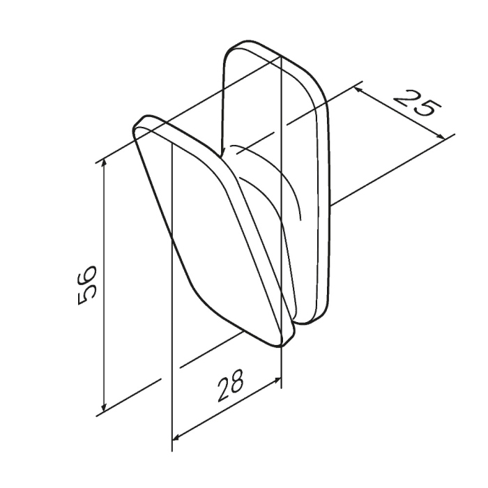 Крючок AM.PM Inspire V2.0 A50A35500