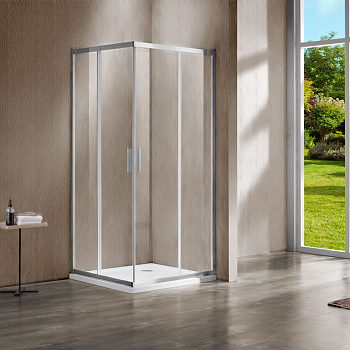 Душевой уголок Vincea Garda VSS-1G1212CL, 1200*1200, хром, стекло прозрачное