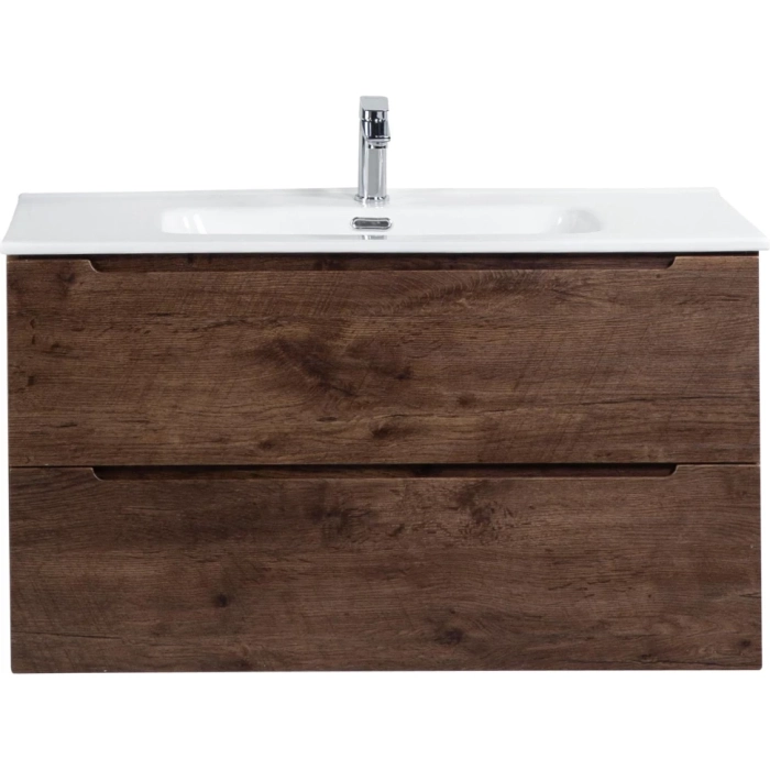 Belbagno База под керамическую раковину подвесная с двумя выкатными ящиками, ETNA-1000-2C-SO-RW-P