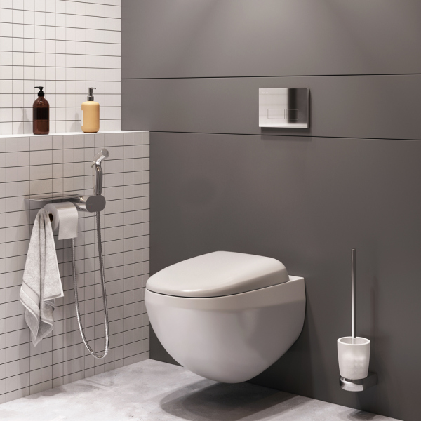 Набор подвесной унитаз с гигиеническим душем AM.PM Sensation, CK30H0904W