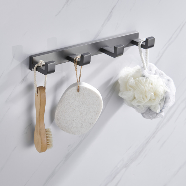 Вешалка на 4 крючка ABBER Westen AA1751NG никель