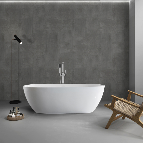 Акриловая ванна ABBER AB9263-1.5 белая