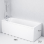 Акриловая ванна AM.PM Spirit 180x80 без гидромассажа