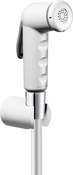 AD146/52BB гигиенический ручной душ с держателем и шлангом, хром/белый