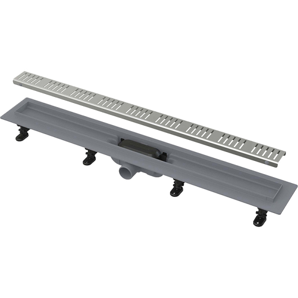 Душевой лоток AlcaPlast APZ10-Simple 850 с решеткой и опорами