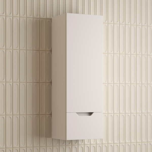 Пенал "Остин" 360 см подвесной 1 ящик белый эмаль PLUS, ЛС-00002415