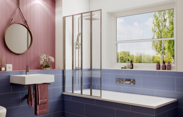 Шторка для ванны Ambassador Bath Screens 16041110L (900x1400)
