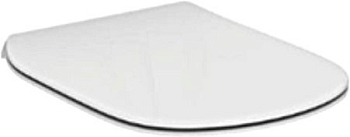 Крышка-сиденье Ideal Standard Tesi T352701 с микролифтом, петли хром