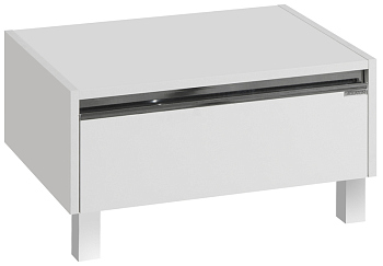 Тумба Акватон Сакура 60 ольха наварра, белая