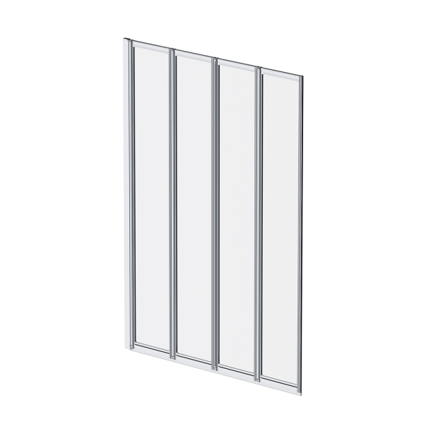 Душевая шторка на ванну AM.PM Like, W80BS-100-140CT