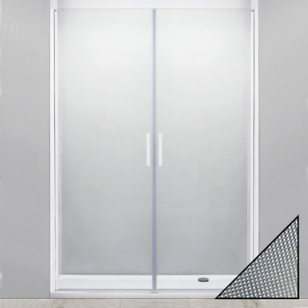 Душевая дверь в нишу Cezares Relax B-2-70-P-Bi стекло punto