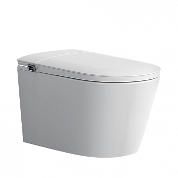 Электронный унитаз-биде ABBER Bequem AC1121S подвесной белый