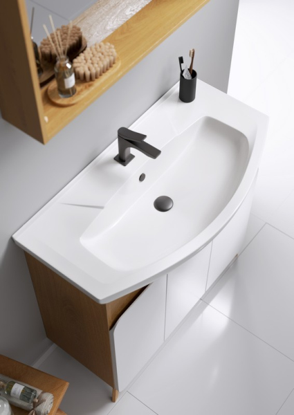 Напольная тумба без раковины AQWELLA 85 см, BAS0108DZ