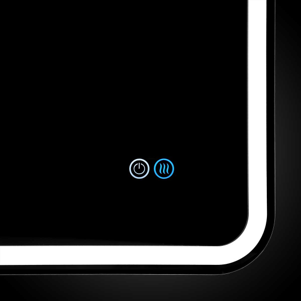 Зеркало Vincea LED VLM-3VC120-2 1200х800 c сенсорным выключателем и диммером, антизапотевание