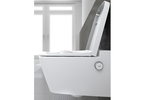 Подвесной унитаз TECE с гигиеническим душем, 9700200