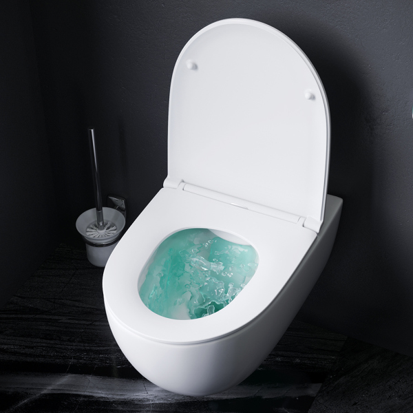 Унитаз подвесной FlashClean безободковый, без сиденья AM.PM Awe, C111700WH