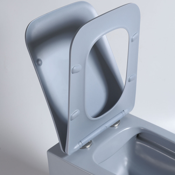 Унитаз подвесной Vincea Q-Line VT1-12MO безободковый, цвет океан мат., soft close сиденье