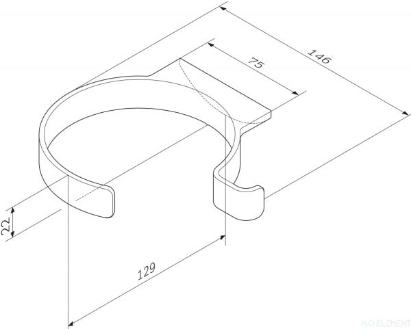 Держатель для фена AM.PM Inspire V2.0 A50A32300