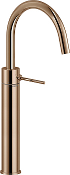 VE125168/2RCP VELIS смеситель для раковины высокий 314, красное золото