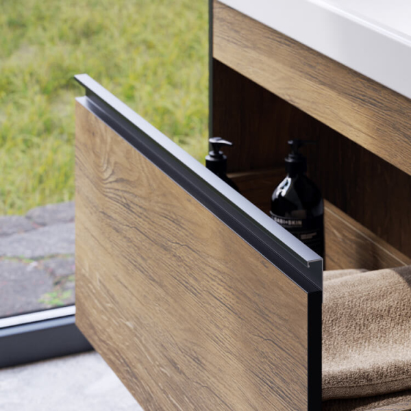 Подвесная тумба без раковины AQWELLA 50 см, URB0105DB