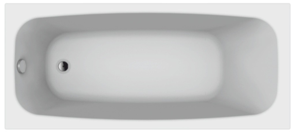 ВПР0170100100 SEVILLA Ванна прямоугольная 180х80 белая ALBA SPA