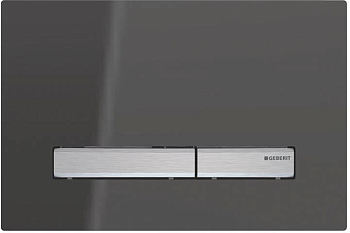 Кнопка смыва Geberit Sigma 50 115.788.SD.2 зеркальное дымчатое cтекло