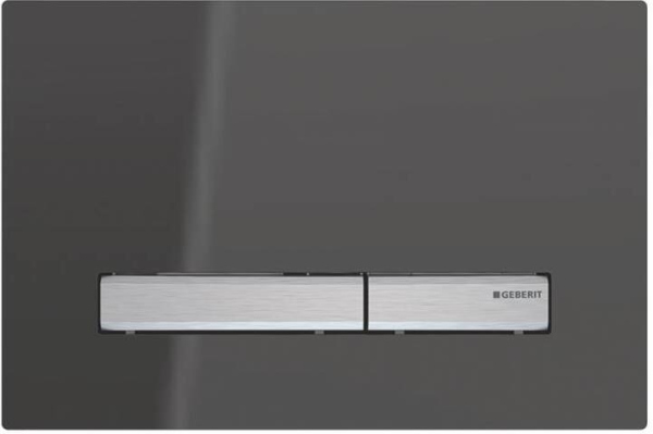 Кнопка смыва Geberit Sigma 50 115.788.SD.2 зеркальное дымчатое cтекло
