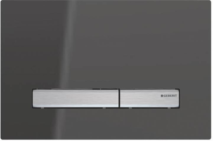 Кнопка смыва Geberit Sigma 50 115.788.SD.2 зеркальное дымчатое cтекло