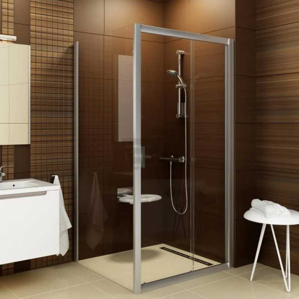 Боковая стенка Ravak Blix BLPS-80 (9BH40C00Z1) профиль хром/стекло