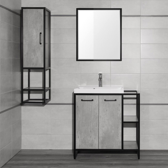 Тумба для комплекта Style Line Лофт 60/80 бетон