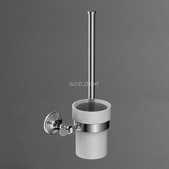 Ершик для унитаза ART&MAX ANTIC CRYSTAL AM-E-2681SJ-Cr, Хром