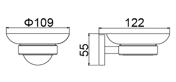 Мыльница Timo Saona (13021/18)