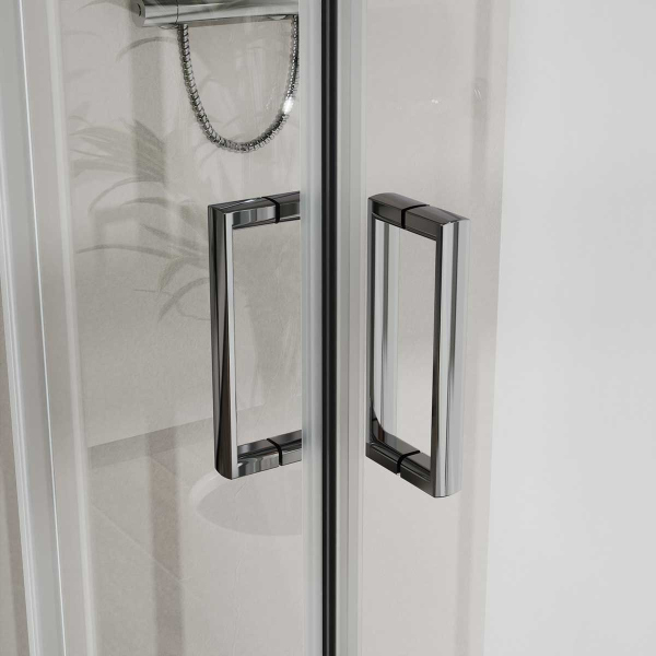 Душевой уголок Vincea City VSS-5CT800CL, 800*800, хром, стекло прозрачное