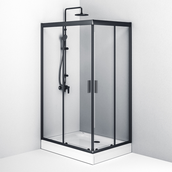 Душевое ограждение 120x90 см, без поддона AM.PM Gem, W90G-404-120290-BT