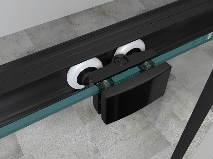 Душевая дверь ABBER Schwarzer Diamant AG30100B5