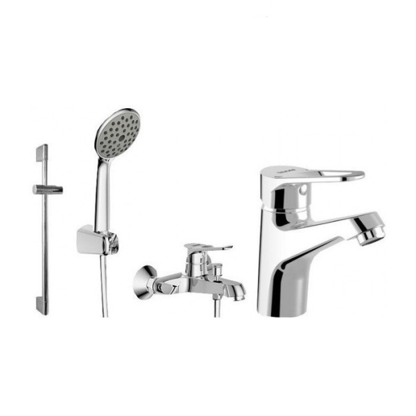 Комплект смесителей для ванной комнаты F00314C 3 -1 ECO-DК (178700)