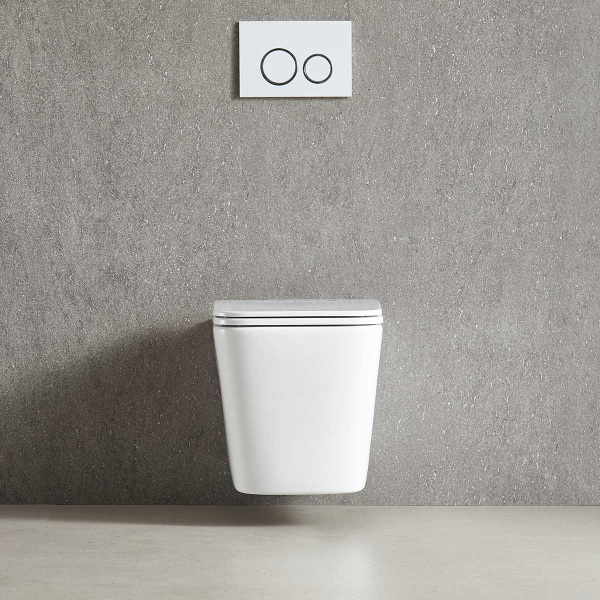 Унитаз подвесной Vincea Tornado Q-Line VT1-12T безободковый, цвет белый, soft-close сиденье