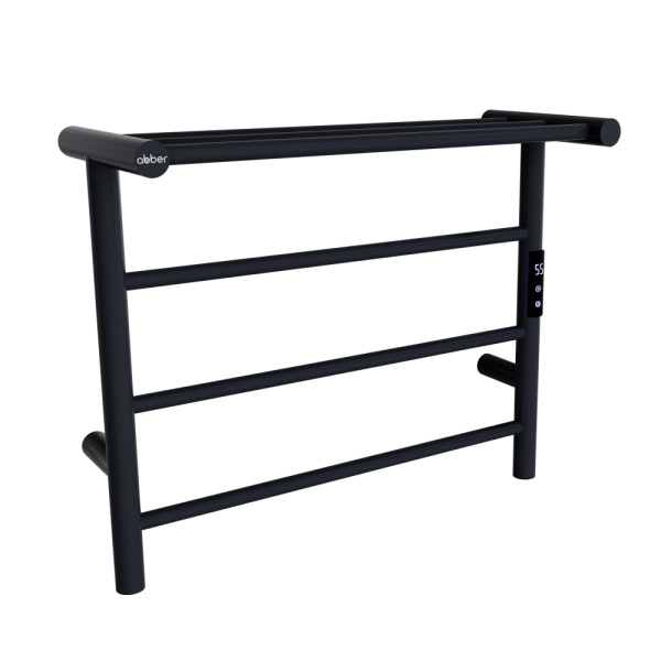 Полотенцесушитель электрический ABBER Standard AH4614MB черный матовый