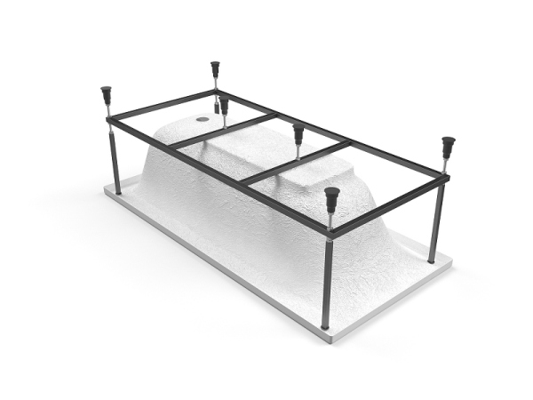 Ванна Cersanit прямоугольная SMART 170x80 левая