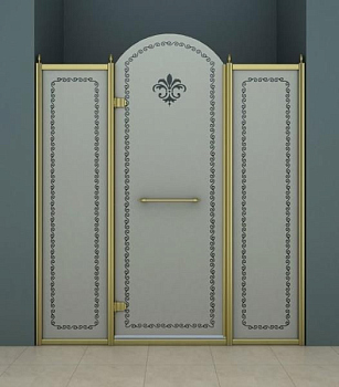 Душевая дверь в нишу Cezares Retro-B-13-130-PP-G-L