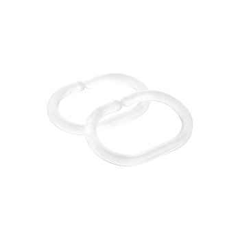 Кольца для шторки FIXSEN 12 шт прозрачные (FX-1000С)