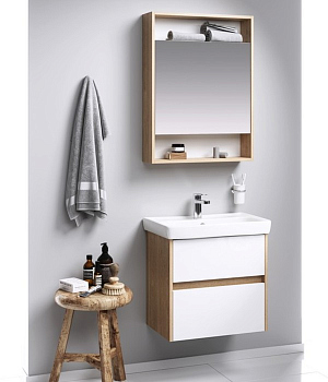 Подвесная тумба без раковины AQWELLA 60см., CI0106DB