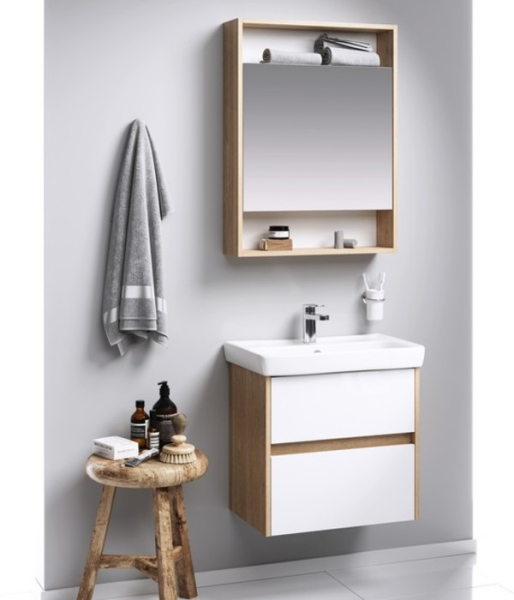 Подвесная тумба без раковины AQWELLA 60см., CI0106DB